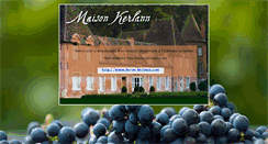 Desktop Screenshot of maisonkerlann.com