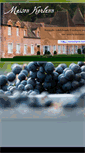 Mobile Screenshot of maisonkerlann.com